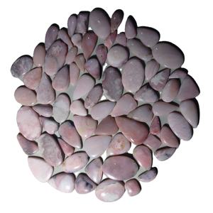 พลอยโอปอลสีชมพูธรรมชาติทำมือขายส่ง รูปทรงผสม แบบหลวมๆ ได้รับการรับรองจากผู้ตรวจสอบบุคคลที่สาม สำหรับทำเครื่องประดับ - Product Image 3