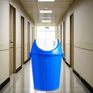 Contenedor Basculante con Tapa Enrollable de 50 Litros, Ecológico, para Uso en Interiores/Exteriores, en el Hogar, Oficina, Hospital, de la India - Product Image 3