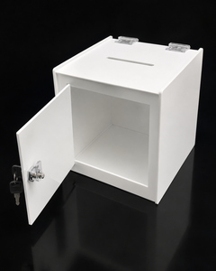 Caja de Donaciones Rectangular de Acrílico Segura y Multifuncional con Cerradura, Diseño Elegante para Eventos y Recaudaciones de Fondos, Precio de Fábrica 2026 - Product Image 4