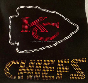 รูปลอกติดพลอยเทียมแบบสั่งทำสำหรับเสื้อยืดติดคริสตัล Ss10 Ss16ระยิบระยับฮูสตันพลอยเทียมลวดลายบนชิฟ - Product Image 5