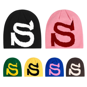 Christian <b>Cross</b> <b>Chain</b> Breaker Beanie Black Winter Hat Jesus Religious Knit Cap Wholesale - Product Image 6