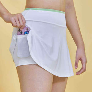 Débardeur pour femme avec jupe, forme basique, design simple, facile à porter - Product Image 6