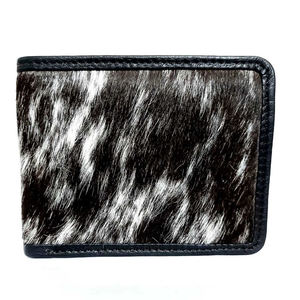 Stylish Ideal Size <b>Real</b> <b>Leather</b> Multi Uses Purse ATM Card Holder <b>Wallets</b> New <b>Real</b> Handmade Hair on Hide Fur <b>Leather</b> <b>Men</b> <b>Wallets</b> - Product Image 1