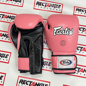 ถุงมือชกมวย Fairtex คุณภาพสูง หนังแท้ ระบายอากาศได้ดี ปิดด้วยแถบตีนตุ๊กแก ผลิตตามสั่ง สำหรับฝึกซ้อมมวยไทย MMA - Product Image 3
