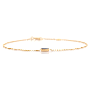 Colección Personalizada Hecha a Mano de Pulseras de Zafiro Azul Natural con Piedra Única en Oro Amarillo Real de 14K, Joyería Delicada Apilable - Product Image 5