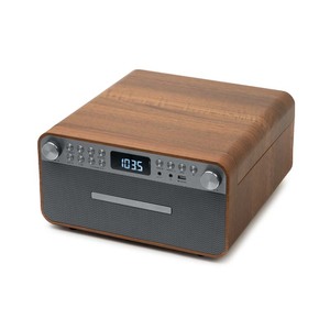 เครื่องเล่นแผ่นเสียงไวนิลแบบพกพา ODM พร้อม CD MP3 วิทยุ บลูทูธ USB ฟังก์ชั่นบันทึกเสียง ลำโพงในตัว  บรรจุในกระเป๋าเดินทาง - Product Image 3