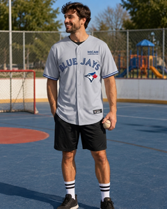 Maillot de baseball sublimé Micah Corporation – Tenue de sport d'équipe entièrement boutonnée en mesh performant - Product Image 2