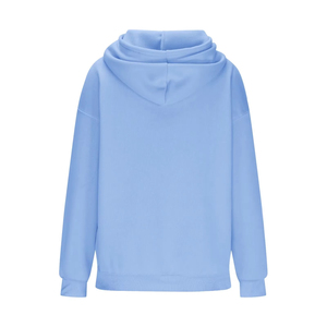 Sudaderas Largas de Invierno para Mujer, Talla Grande, Forro Polar, 100% Algodón, Logotipo Frontal, Corte Holgado y Cómodo, Ecológicas, de Secado Rápido, Personalizables - Product Image 2