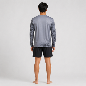 Camisa de pesca personalizada para hombre con tela ligera y transpirable, de secado rápido, colores personalizados, logotipos y cómoda. - Product Image 6