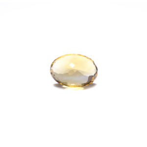 Natural Citrine Loose Gemstone 5.1 Carat Faceted Oval Cut for Fine Jewelry - Product Image 2