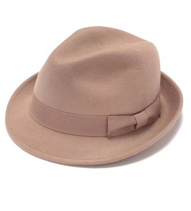 Unisex Wool Fedora Hat Solid Color With Bow Band Casual Spring Autumn Adult Fit 56-58CM Fitted Closure New Style Luxury Handmade - Product Image 5