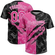 Camisetas de Softbol Sublimadas Personalizadas OEM, Transpirables, de Secado Rápido, para Hombres y Mujeres, Tallas Grandes para Adultos, Impresión Completa con Logotipo, Nombre y Número del Equipo - Product Image 4