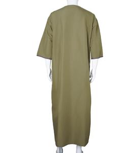 Túnicas de poliéster modernas y elegantes para hombre, estilo pakistaní y saudí, al por mayor, tipo jubba thawb, hasta el tobillo, para Ramadán e invierno. - Product Image 2