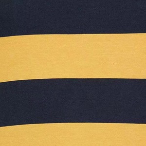 Camiseta de Manga Corta con Cuello Alto para Hombre, Tallas Grandes, Impresión de Logotipo Personalizado, Algodón a Rayas, Directo de Fábrica - Product Image 2