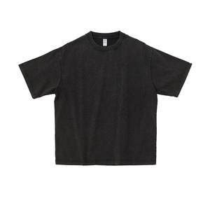 Camisetas de Hombre al por Mayor, Vintage Retro, 250g, Algodón Grueso, Transpirables para Verano, Tallas Grandes, Personalizadas, Ecológicas, Lavado Ácido - Product Image 2