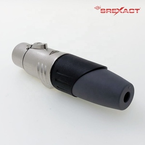 Conector de Audio XLR Hembra de 5 Pines Profesional, Estable y Duradero, Hecho de Plástico, Aleación de Latón y Níquel, con LED - Product Image 5