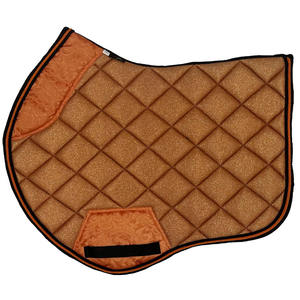 Equipo de Doma Clásica al por Mayor, Almohadilla de Silla de Montar Cómoda y Transpirable, Juego de Sillas de Montar de Algodón Personalizado OEM con Forro de Polialgodón - Product Image 4