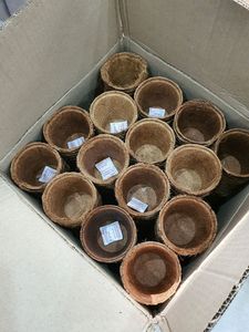 กระถางใยมะพร้าวย่อยสลายได้แบบใหม่ สำหรับเพาะต้นกล้าและส่งออกขายส่ง - Product Image 3