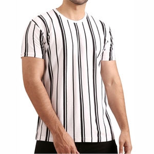 Nouveau design, t-shirts pour hommes à manches courtes, coton et polyester, prix de gros, prix abordable, coupe classique, lavables. - Product Image 5