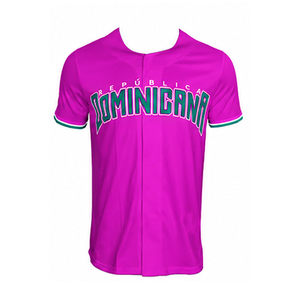 Fabricant de maillots de baseball personnalisés OEM de haute performance avec impression par sublimation, maillots de softball à séchage rapide pour équipe - Product Image 1