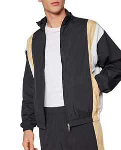 Custom Windbreaker <b>Jacket</b> and Jogger Reflective Nylon Track Pants Jogger Suit Men <b>Zip</b> <b>up</b> <b>Jacket</b> and Jogging Two Piece Set - Product Image 3