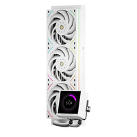 Système de refroidissement liquide pour processeur AIO Thermalright Peerless Vision 360 UB ARGB BLANC avec écran LCD IPS de 3,95 pouces, pompe 3000 RPM, compatible LGA1851 AM5