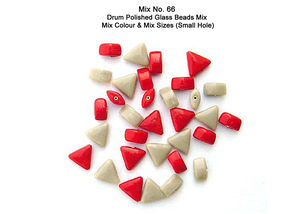 Beautiful Polished Glass Beads Mix Assorted Colors and Sizes <b>Small</b> Hole for Jewelry Making Craft Decoration Bulk Factory Rates - Product Image 2