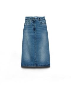 Jupe longue pour femme de haute qualité, respirante, en coton, décontractée, pour l'été, avec logo personnalisé - Product Image 5