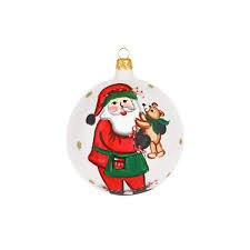 Adorno Navideño Personalizado de Muñeco de Nieve Rosa 2026, Nombre Personalizado, Decoración de Cerámica para Árbol de Navidad - Product Image 3