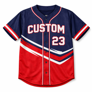 Maillots de softball personnalisés, maillots de baseball en gros, maillots de baseball vierges à sublimation, t-shirts - Product Image 2