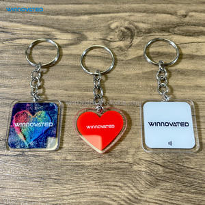 Plaque en acrylique personnalisée avec logo imprimé, NFC, <span class=keywords><strong>ID</strong></span>, suivi des animaux de compagnie, QR - Product Image 5