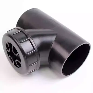 <span class=keywords><strong>Tubo</strong></span> de HDPE negro Flexible PN 16 PE de 315 <span class=keywords><strong>mm</strong></span> de alta calidad, accesorios de HDPE 100% para uso en agua fría, 2 tubos de plástico de electrofusión - Product Image 3