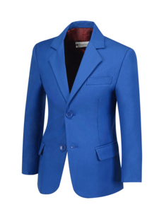 Blazer formel pour homme sur mesure, coupe ajustée, veste de costume d'affaires, deux boutons, classique, pour le bureau ou un mariage - Product Image 5