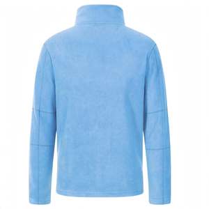 Sudadera de Forro Polar Sólida para Hombre, Cuello Alto con Media Cremallera, Manga Larga, Versátil y Moderna, Talla Europea, Colección Otoño-Invierno - Product Image 3