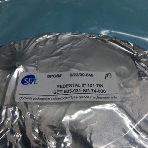 TOSOH SET-805-031-SG-74-006 PEDESTAL 8" 101 TIN - Equipo y Piezas de Semiconductores de Confianza de Marca Global - Product Image 3