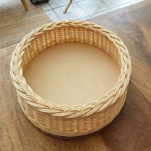 Elegante frutero de ratán de alta calidad que transforma la fruta ordinaria en un centro de mesa impresionante - Product Image 3