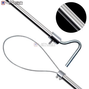 เครื่องมือจับสุกรแบบมีด้ามจับกันลื่น รุ่น LIPUMA 40119 OEM ODM ขนาด 18 นิ้ว ผลิตจากเหล็กชุบโครเมียม แข็งแรงทนทาน สำหรับสัตวแพทย์ - Product Image 4