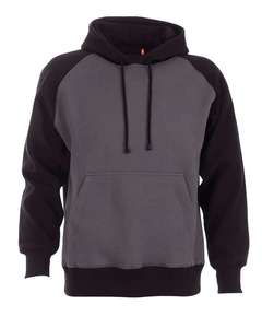 Sudadera con Capucha Personalizada en Blanco y Negro, Sudadera con Capucha Unisex de Color Contrastante, Sudadera con Capucha de Felpa de Algodón Grueso, OEM ODM, Ropa Urbana - Product Image 3