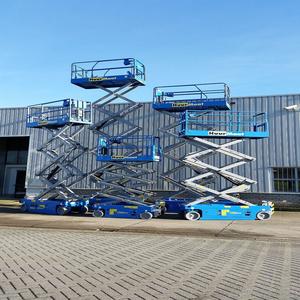 Plateforme élévatrice industrielle hydraulique en gros avec structure à ciseaux fixe et système de levage électrique vertical fluide - Product Image 3