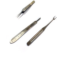Ensemble d'instruments de blepharoplastie de qualité supérieure, kit chirurgical pour la chirurgie des paupières doubles, instruments de chirurgie ophtalmique en acier inoxydable