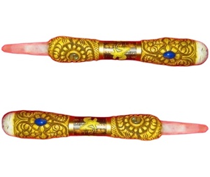 Baguettes de guérison en agate à sept chakras, en pierre naturelle sculptée, style mascotte, thème d'amour, pour décoration intérieure - Product Image 6