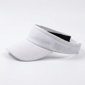 Casquette Visière en Maille Polyester Personnalisée avec Logo Brodé 3D, Sangle Réglable, Perforations Laser – Idéale pour le Golf, le Cyclisme et les Activités de Plein Air (Protection Solaire) - Product Image 1