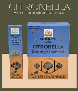 ธูปตะไคร้หอมออร์แกนิคแบบแท่ง ยี่ห้ออินเดียนโซล ผลิตด้วยมือจากอินเดีย แบรนด์ออร์เคย์อินเดีย นามสเตร อินเดีย อินเซนส์ สติ๊กส์ - Product Image 4