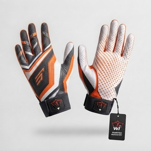 Gants de football américain, construction flexible, sensation confortable, excellente adhérence, soutien pour l'entraînement et les matchs - Product Image 2