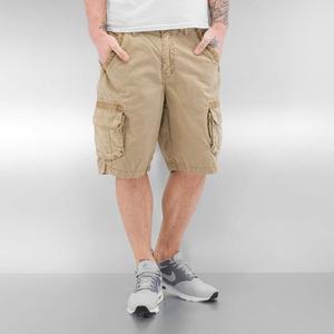 Prix d'usine direct hommes décontracté 100% coton sergé Shorts multi-poches solide Sports de plein air Cargo pantalon fermeture éclair - Product Image 5