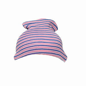 Gorro infantil unisex, gorro de algodón suave para bebé con bonito diseño, transpirable y cómodo, apto para recién nacidos, gorro liso para niños - Product Image 1