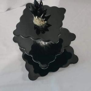 ฐานวางเค้กเรซิ่น 2 ชั้น รุ่น Royal Design Nautical Love ตกแต่งบ้านแบบรักษ์โลก พร้อมขนาดสั่งทำพิเศษจากอินเดีย - Product Image 2