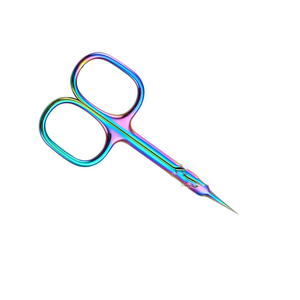 Tijeras para Cutículas Curvas de Acero Inoxidable Portátiles para el Cuidado de las Uñas y Manicura de Belleza - Product Image 3