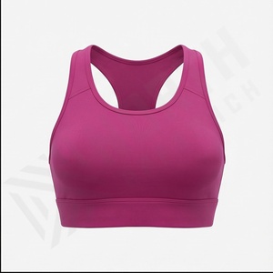 Femmes une épaule Sexy mignon moyen soutien Gym Fitness Compression doux course sport soutiens-gorge entraînement Yoga soutiens-gorge hauts courts - Product Image 2