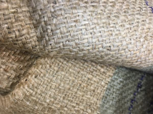 Sac en jute sergé de qualité alimentaire 50 kg, sans hydrocarbures, écologique, résistant à l'abrasion, taille 37x22,5 po, 650 g, pour café, cacao, céréales - Product Image 5